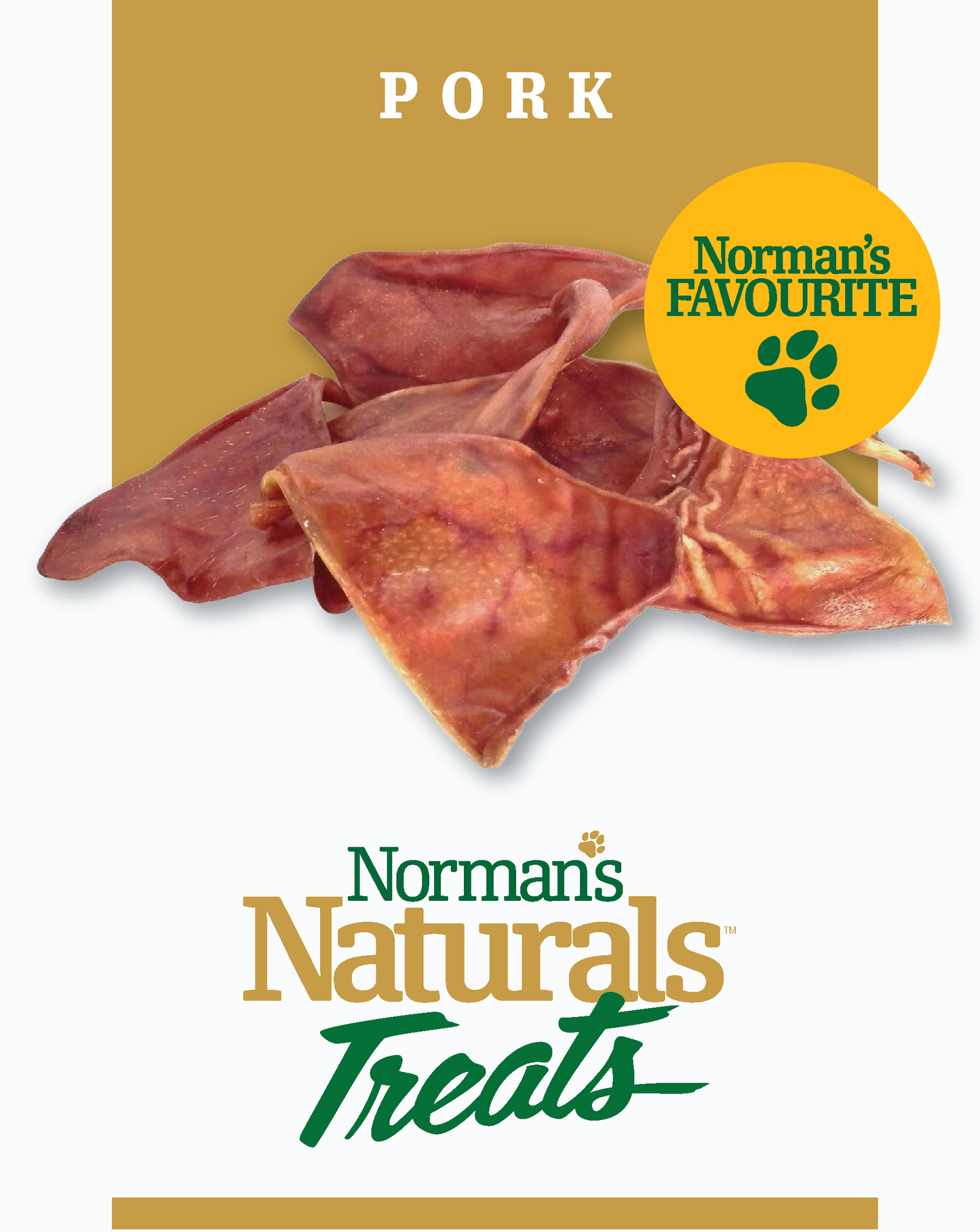 Norman's Naturals™ Treats Pigs Ear (1pc)