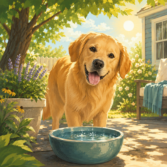 Hot Weather Reminder: Your Dog Needs Water Too