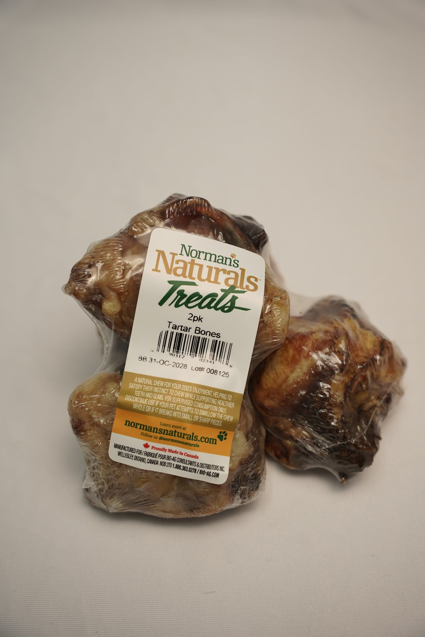 Norman's Naturals™ Treats Tartar Bones 2pk