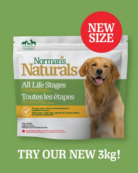 Norman's Naturals Dog Food, 3kg