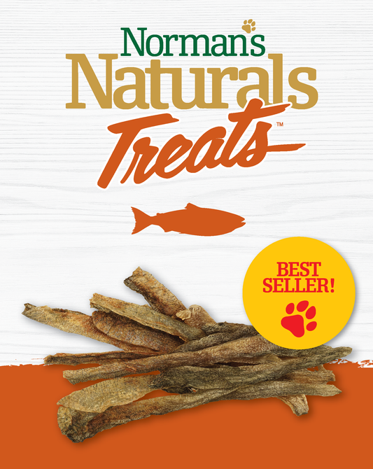 Norman's Naturals™ Treats Fish Skins 200gm