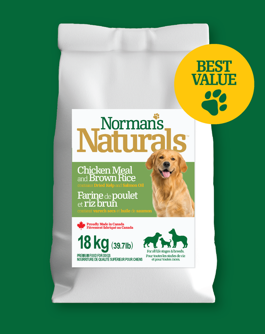 Norman's Naturals Dog Food, 18kg