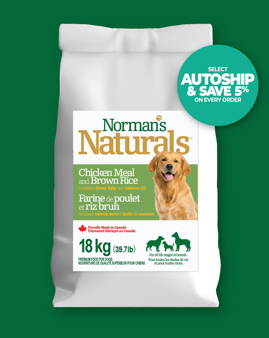 Norman's Naturals Dog Food, 18kg