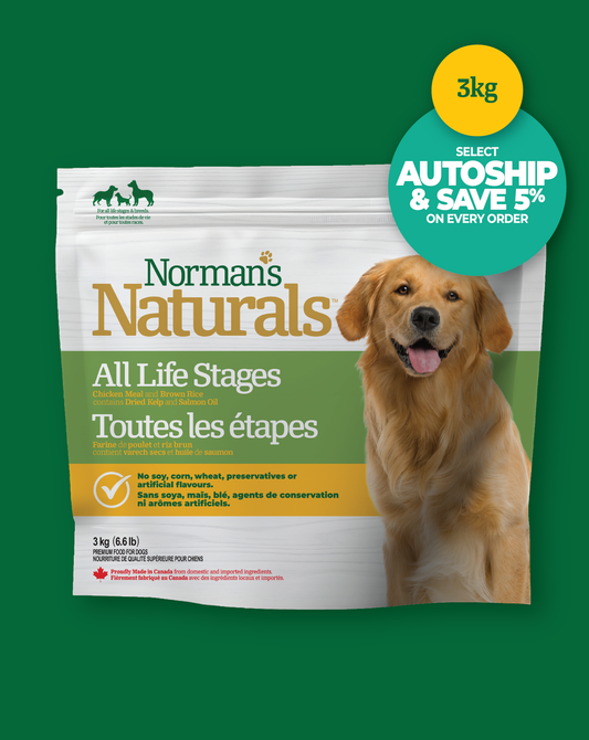 Norman's Naturals Dog Food 3kg
