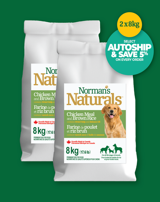 2 x 8kg Norman Naturals Dog Food