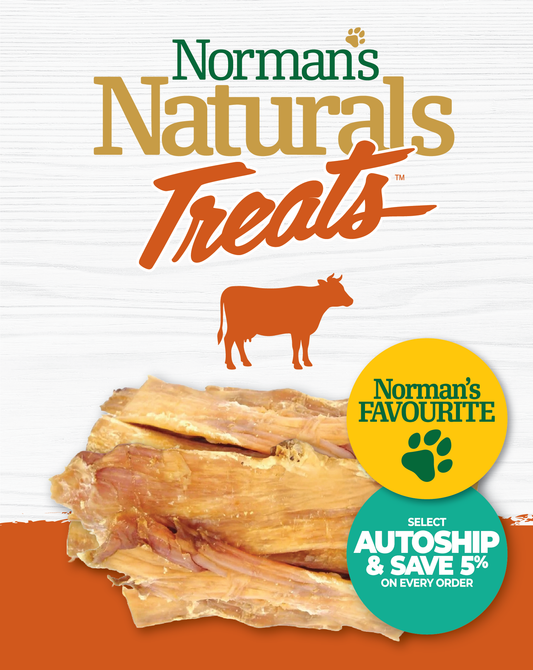 Norman's Naturals™ Treats Beef Backstrap 300gm