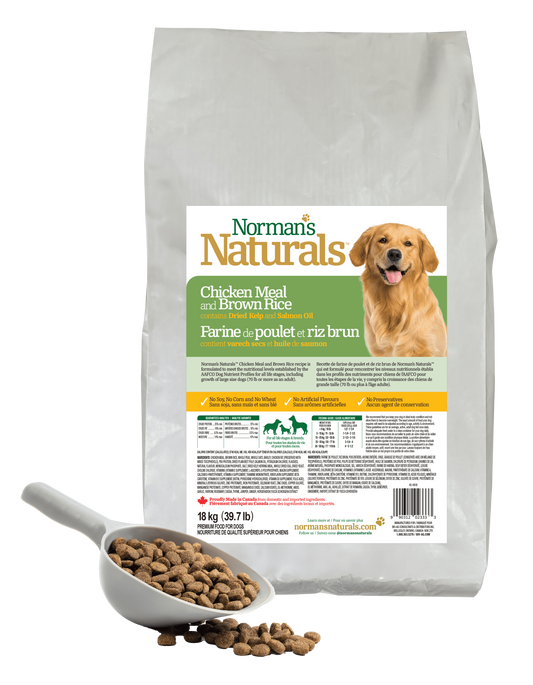 Norman's Naturals Dog Food, 18kg