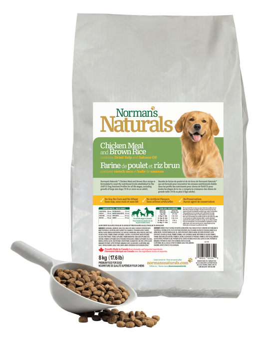 Norman's Naturals Dog Food, 8kg